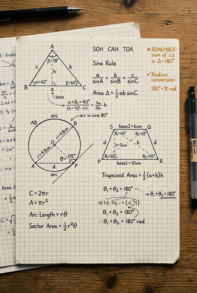 Geometry — handwritten
